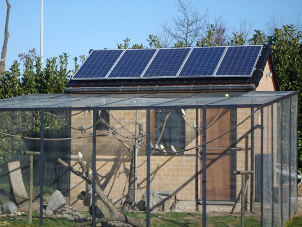 roof type solar energy system