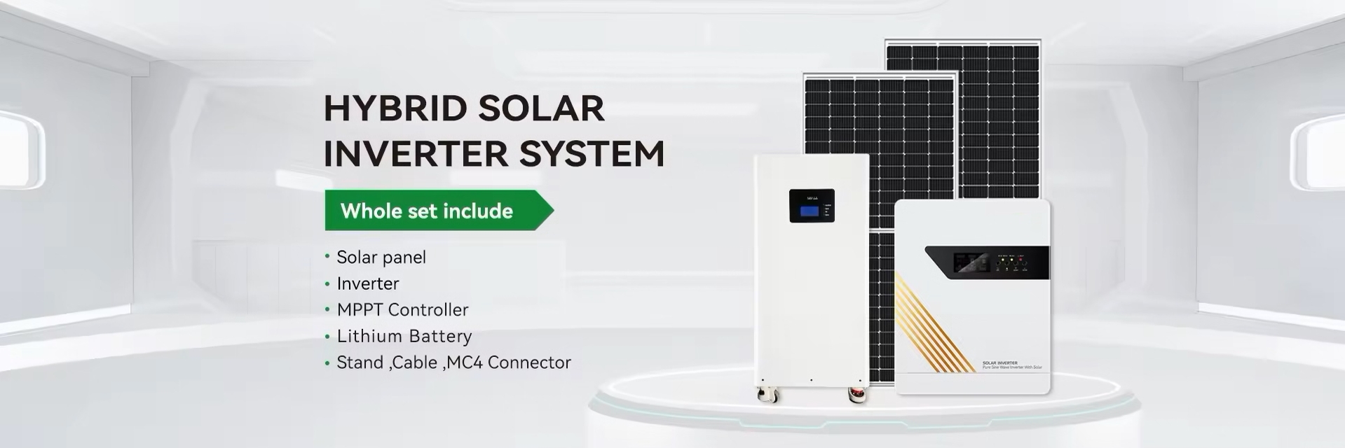 lithium battery solar power system